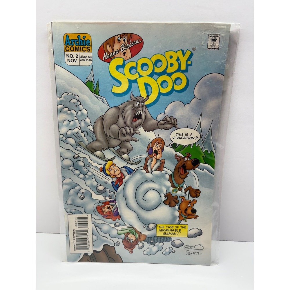 Scooby-Doo #2 Archie Comics 1995 Hanna-Barbera Abominable Skiman Direct